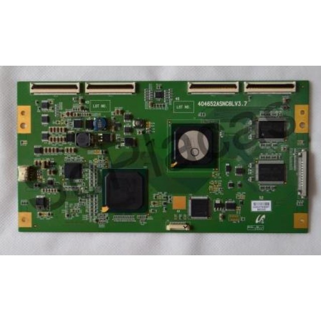 PLACA T-CON SONY  KLV-52W410A  404652ASNC6LV3.7  (SEMI NOVA) Placa T-Con SONY www.soplacas.tv.br